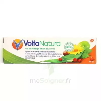 Voltanatura Gel De Massage Plantes Bio T/50ml à SAINT-MEDARD-EN-JALLES