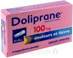 Doliprane 100 Mg Suppositoires Sécables 2plq/5 (10) à SAINT-MEDARD-EN-JALLES