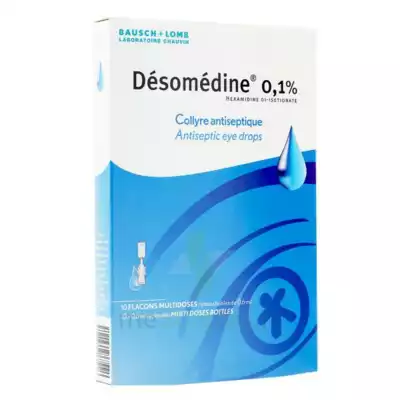 Desomedine 0,1 % Collyre Sol 10fl/0,6ml à SAINT-MEDARD-EN-JALLES